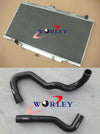 Nissan Patrol GU Y61 TD42 4.2L Diesel Aluminum Radiator + Hose (12/97-On)