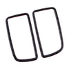 Chevy Camaro 4x Carbon Fiber Volt Meter Oil Temp Covers (2010-2015)