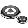 Harley Road King Electra Glide Softail Chrome & Black Timing Cover
