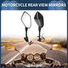 Suzuki GSX-R600 GSX-R750 2003-2017 Aluminum Rear View Mirrors (2 x)