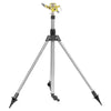 Lawn Care 360° Heavy-Duty Zinc Alloy Tripod Sprinkler