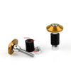 Scooter Moped 7/8" Gold Bar Ends Handlebar Weights