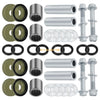Suzuki Quadsport Z400 LTZ400 2 x Front A Arm Lower Bushing Bearing Bolt Nut (2003–2008)