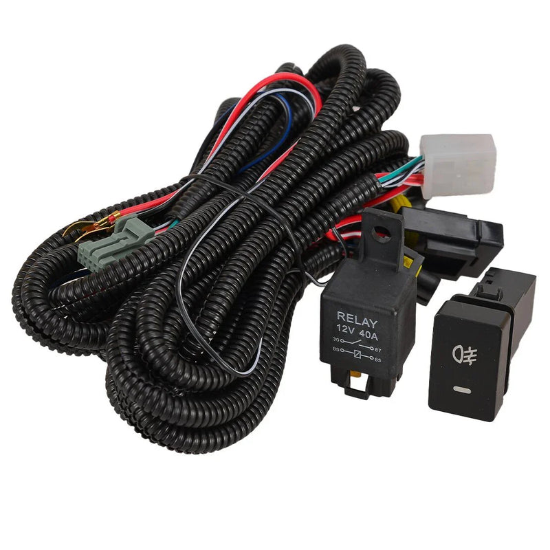 Acura TL ILX TSX LED Fog Lamp Switch Relay Wiring Harness (2012-2018)