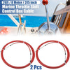 Yamaha Remote Control Box Cable 2 x 26ft 315in Marine Type Shift