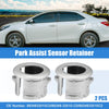Lexus ES350 (2007) Durable Silver Tone 2 x Parking Sensor Retainer Holders