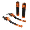 Honda ADV150 Orange Extendable Brake Clutch Levers Grip Set (2019-2020)