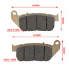 HARLEY DAVIDSON XL 883 R Sportster & XL 1200 C Front Brake Pads (2005-2013)