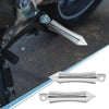 Motorcycle Pair 10.35mm Aluminum Alloy Rearsets Footrest Footpeg