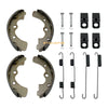 Kawasaki Mule 2510-2520 2 x Front Brake Shoes w/Springs Pins (1993–2000)
