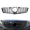 Benz ML Class W166 GTR Style Front Bumper Radiator Hood Grille (2012-2015)