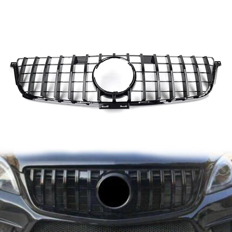 Benz ML Class W166 GTR Style Front Bumper Radiator Hood Grille (2012-2015)