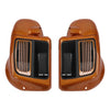 Harley Touring Road Glide (2014-2023) Amber Whiskey Vented Fairings