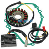 Kawasaki EN500 Vulcan 500 Stator Coil, Regulator Rectifier, Gasket (96-09)