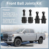 Dodge Ram 2500 3500 4 x Front Upper & Lower Ball Joints