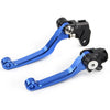 Suzuki RM125 RM250 RM85 Pivot Brake Clutch Levers Aluminum (2001-2023)