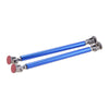 Universal Adjustable Blue Bumper Lip Splitter Strut Rod Tie Support Bar 15CM