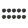 Harley Dyna Softail 10 x CNC 11mm-14.6mm Engine Bolt Topper Caps (2006-2023)