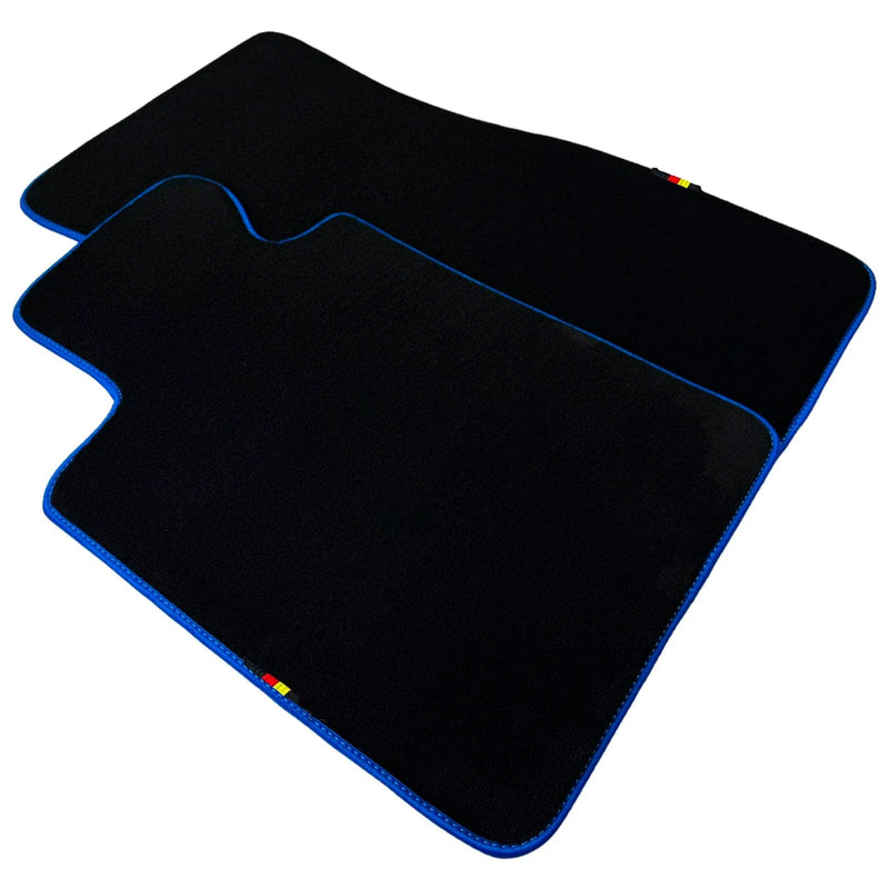 BMW 7 Series F02 (2009-2015) - AutoWin Brand 2 x Mats Black Floor Mats