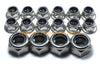 Rotax TKM Cadet 2 x Nyloc Flange Wheel Nuts