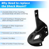Chevrolet K1500 K2500 K3500 Rear Left Upper Shock Mount Bracket