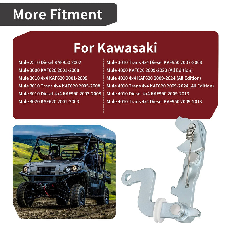 Kawasaki Mule 4000 Trans KAF620 Left Brake Lever Bracket (2009–2023)