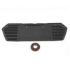 Corvette C8 ABS Rear License Plate Frame Carbon Fiber Black (2020-2024)