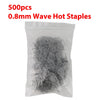 Car Bumper Stitching 500pcs 0.8mm Diameter Wave Staples