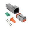 Auto Marine 233Pcs Deutsch DT 2 Way Connector Plug Waterproof