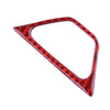 Chevy Camaro Red Carbon Fiber Emergency Lamp Switch Panel Trim (2016-2020)