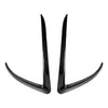 Tesla Model X Carbon Fiber Front Fog Light Eyebrow Covers (2015-2020)