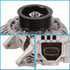 Mitsubishi Outlander V4 2.4L 2003-2006 12V 90A Alternator