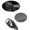 BMW F20 F22 F30 F32 F10 Carbon Fiber Black Gear Shift Knob Cover (2011-2020)