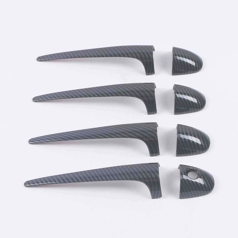 Toyota RAV4 Carbon Fiber Door Handle Side Lid Frame Cover Trim (2013-2018)