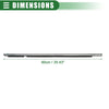 Lexus GX 470 Rear Left Door Window Belt Weatherstrip (2003-2009)
