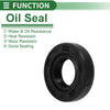 Make Model Oil Seal / 10x20x5mm / Rotary Shaft Seal NBR Rubber