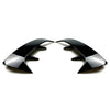Benz A-Class W177 A200 A220 A35 Black Rear Bumper Splitter Canard Air Vent