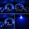 Blue LED T3 Neo Wedge 1210SMD Dash Climate Gauge Light Bulbs 10 x