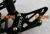 Aprilia RSV4 2009-2011 - Black Motorcycle Accessories Rear Set Footpegs