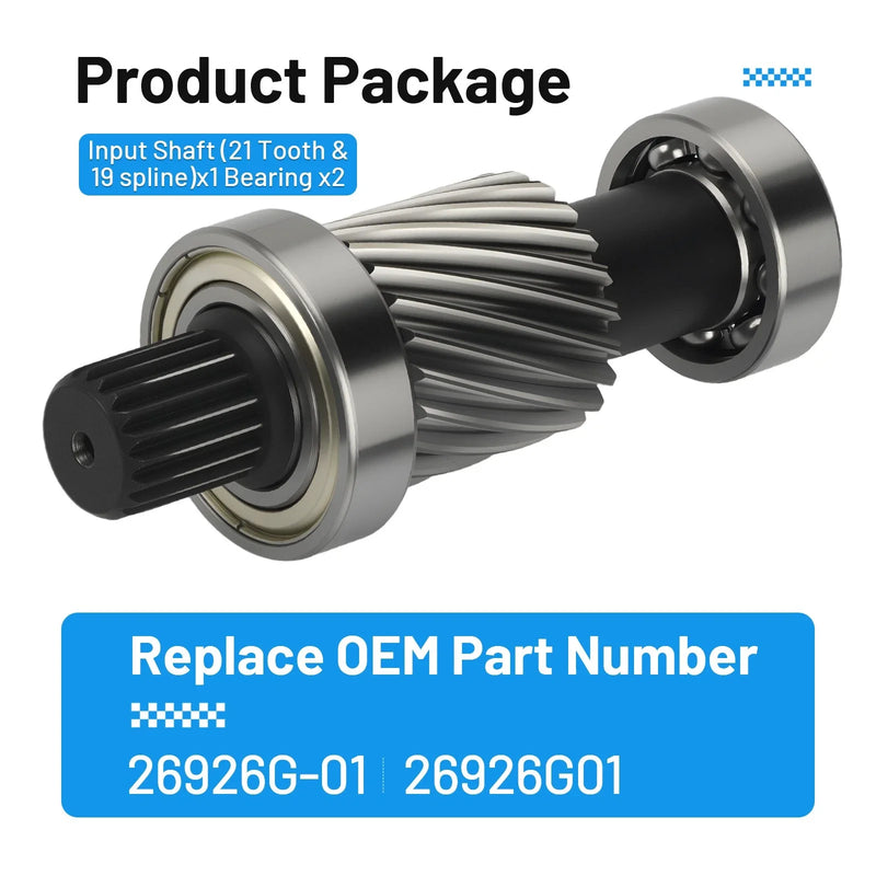 EZGO TXT Golf Cart Input Shaft Kit (1988–1994)