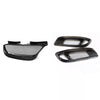 Hyundai Genesis Coupe Front Grill + 2 Fog Light Covers (2008-2012)