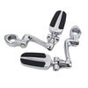 Harley Softail Sportster Chrome 1.25" Highway Bar Footpegs