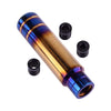 Car Universal 13cm Burnt Blue Aluminum Gear Shift Knob