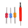 Car Tire Repair 4pcs Valve Stem Core Removal Tool Set