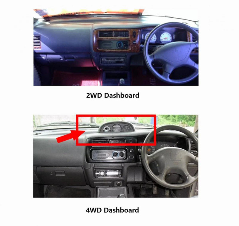 2WD Mitsubishi L200 Dashboard Mat Cover (1995-2005)