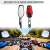 Motorcycle M8/M10 2 x Rear View Handlebar Mirrors