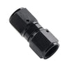 6AN Female to Female Swivel Coupler Union Fitting Adapter - Aluminum Black