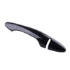 Kia Optima K5 Carbon Fiber Door Handle Lock Covers (2011-2015)