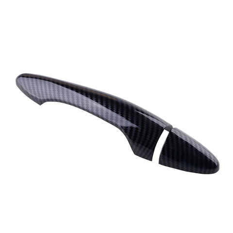 Kia Optima K5 Carbon Fiber Door Handle Lock Covers (2011-2015)