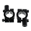 Motorcycle Black 22MM M8 Handlebar Mirror Mount Holder Clamp